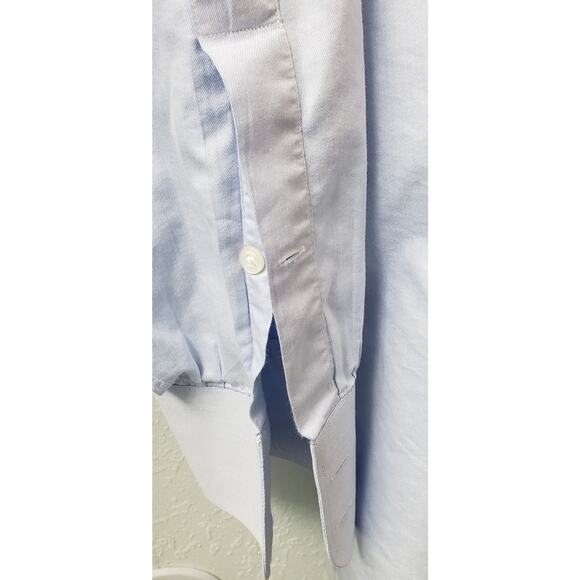 John W. Nordstrom Light Blue Long Sleeve Men's Dress Shirt , Size‎ 15.5 - 33 - Picture 8 of 8